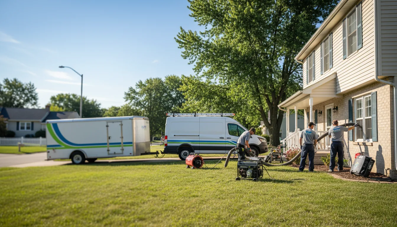 Flooded Basement Restoration And Cleanup With Repair in Fifty Six, AR near me